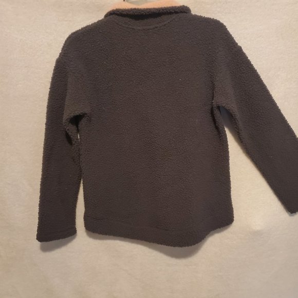 Old Navy fleece pullover with zipper women's medium - Picture 2 of 3